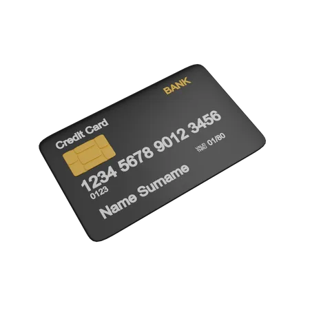 Credit Card  3D Icon