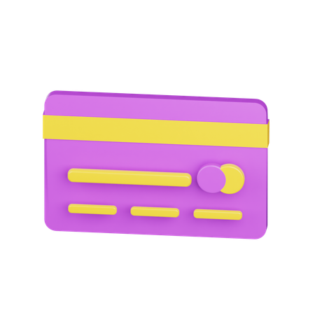 Credit Card  3D Icon