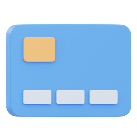 Credit Card  3D Icon