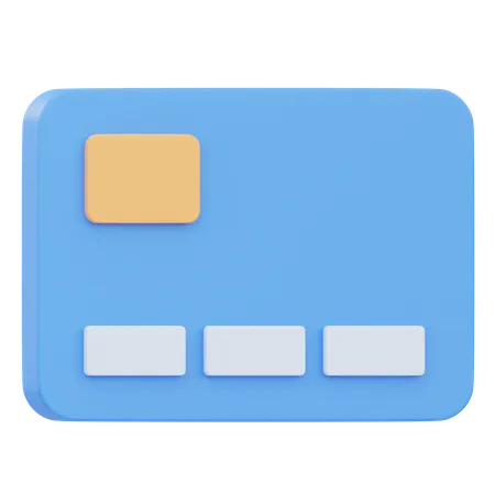 Credit Card  3D Icon