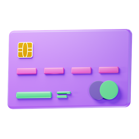 Credit Card  3D Icon