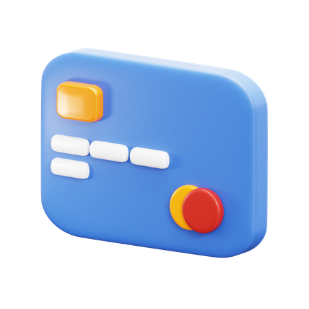 Credit card  3D Icon