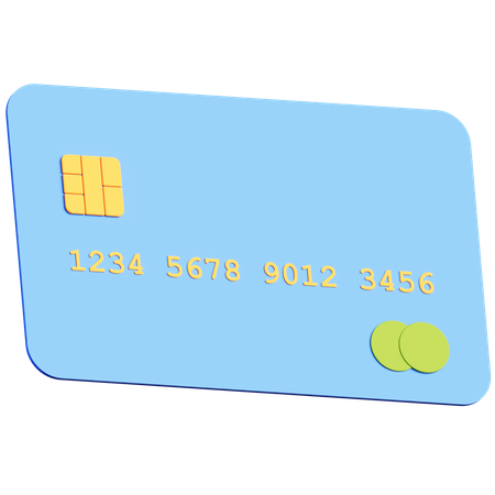 Credit Card  3D Icon