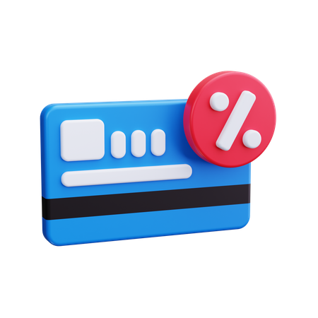 Credit card  3D Icon