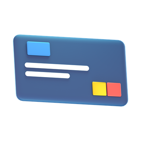 Credit Card  3D Icon