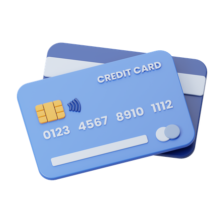 Credit Card  3D Icon