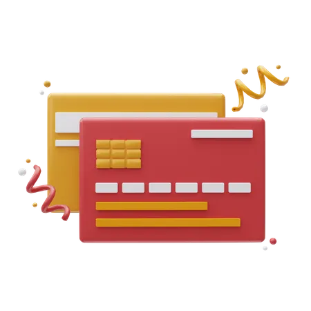 Credit card  3D Icon