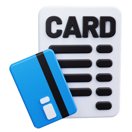 Credit Card  3D Icon