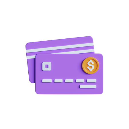 Credit Card  3D Icon