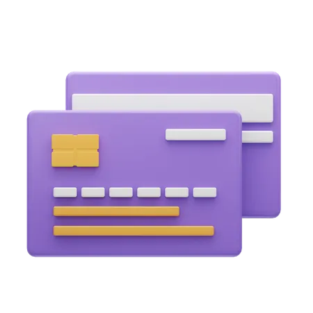 Credit card  3D Icon