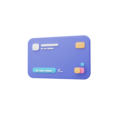 Credit Card  3D Icon