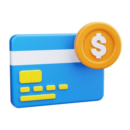 Credit Card  3D Icon