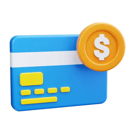 Credit Card  3D Icon