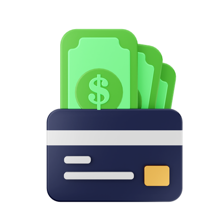 Credit Card  3D Icon