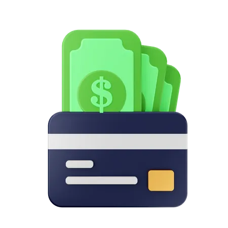 Credit Card  3D Icon