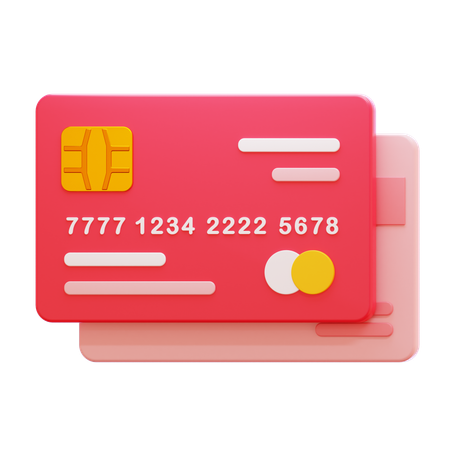 CREDIT CARD  3D Icon