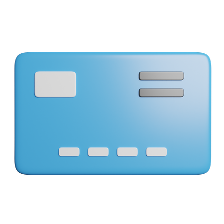 Credit Card  3D Icon