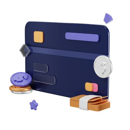 Credit Card  3D Icon