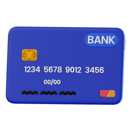 Credit Card  3D Icon