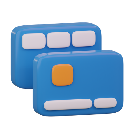 Credit Card  3D Icon