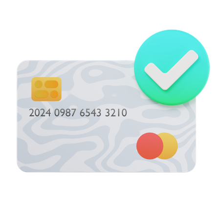 Credit Card  3D Icon