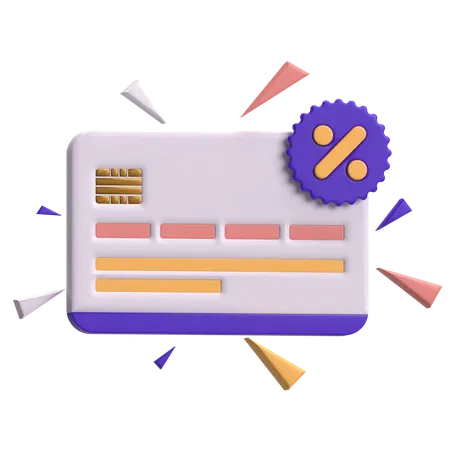 Credit Card  3D Icon