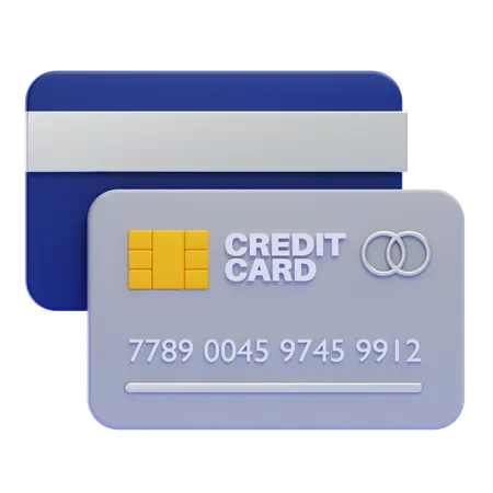 Credit Card  3D Icon