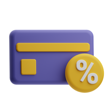 Credit Card  3D Icon