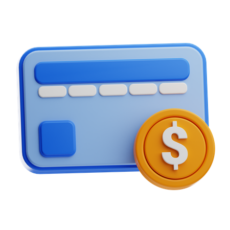 Credit Card  3D Icon