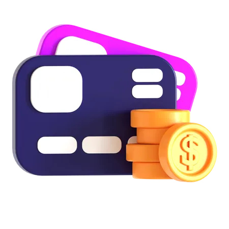 Credit Card  3D Icon