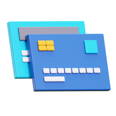 Credit card  3D Icon