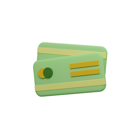 Credit card  3D Icon