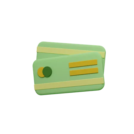 Credit card  3D Icon