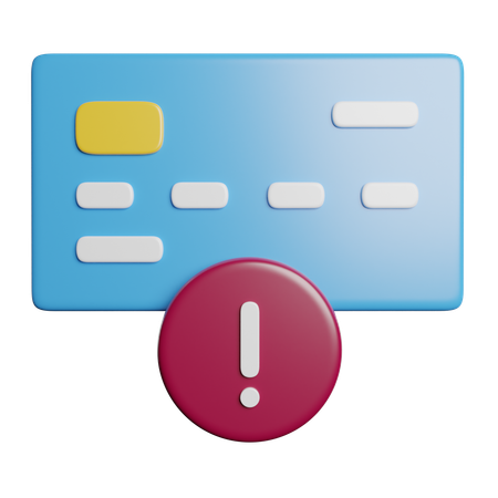 Credit Card  3D Icon