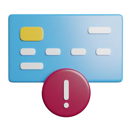 Credit Card  3D Icon