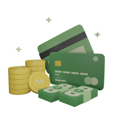 Credit Card  3D Icon