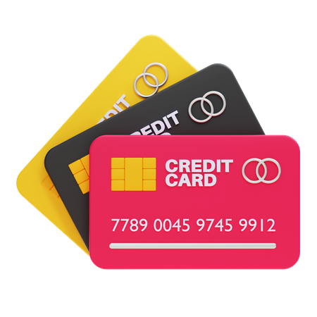 CREDIT CARD  3D Icon