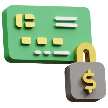 Credit Card  3D Icon