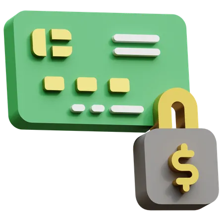 Credit Card  3D Icon