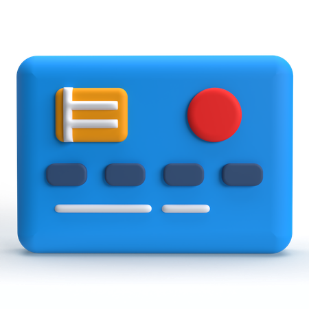 Credit Card  3D Icon