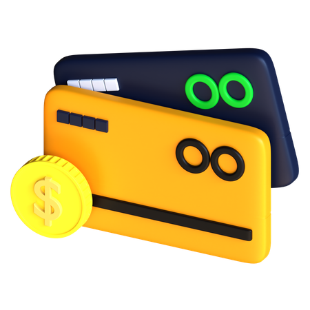 Credit Card  3D Icon