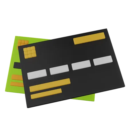 Credit Card  3D Icon