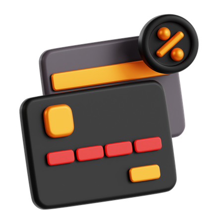 Credit card  3D Icon