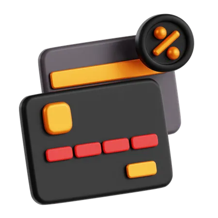 Credit card  3D Icon