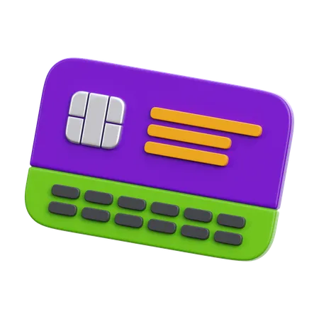 Credit Card  3D Icon