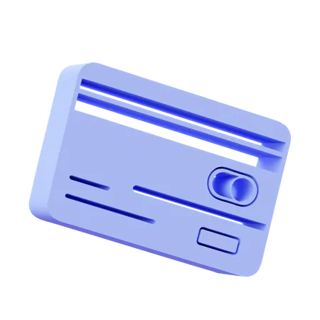 Credit card  3D Icon