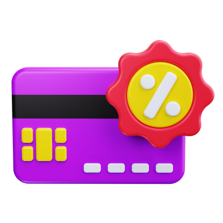 Credit Card  3D Icon