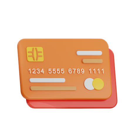 Credit Card  3D Icon