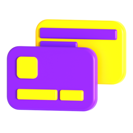 Credit Card  3D Icon