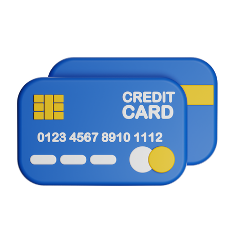 Credit Card  3D Icon